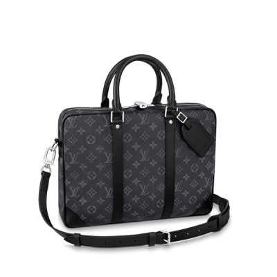 루이비통 남성 포르트도큐멍 보야주 M46457【매장-350만원대】 - Louis vuitton Mens Black Tote Bag - lv1821x