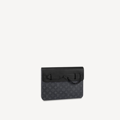 루이비통 남성 포쉐트 스티머 클러치 M80107【매장-200만원대】 - Louis vuitton Mens Black Clutch- lv1831x