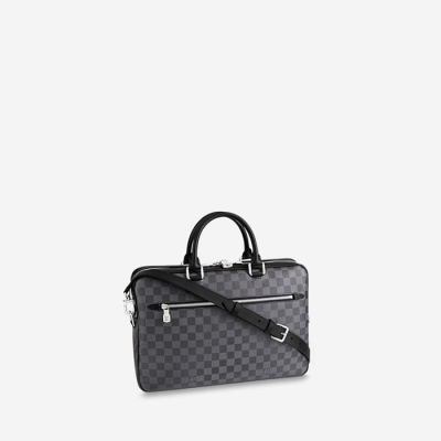 루이비통 남성 포르트-도큐멍 MM N50200 【매장-400만원대】 - Louis vuitton Mens Black Tote Bag - lv1832x