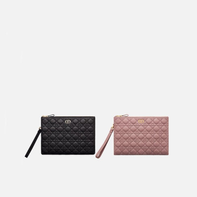 디올 여성 까나쥬 카프스킨 카로 데일리 클러치 【매장-200만원대】 - Dior Womens Clutch Bag - di658x