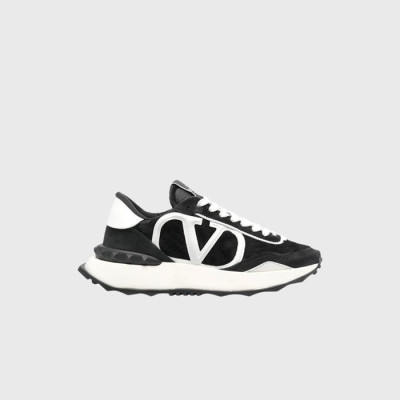 발렌티노 남성 브이로고 러너 블랙 스니커즈 【매장-130만원대】 - Valentino Mens Black Sneakers - va322x