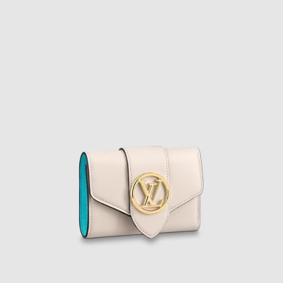 루이비통 여성 LV 퐁 뇌프 컴팩트 월릿 M69176 - Louis vuitton Womens White Wallets - lv1851x