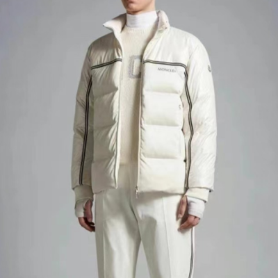 몽클레어 남성 화이트 덕다운 패딩 - Moncler Mens White Down Padding - mo176x