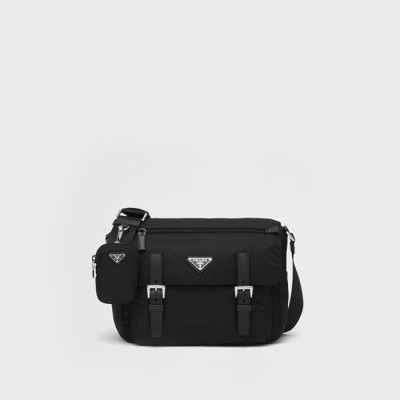 프라다 남성 리나일론 숄더백 1BD953 【매장-230만원대】 - Prada Mens Black Cross Bag - pr730x