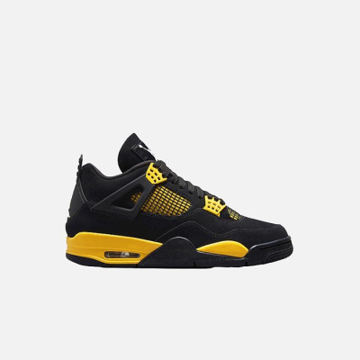 에어 조던 남성 4 미드나잇 네이비 하이 스니커즈 【매장-40만원대】 - Air Jordan Mens Black Sneakers - air09x