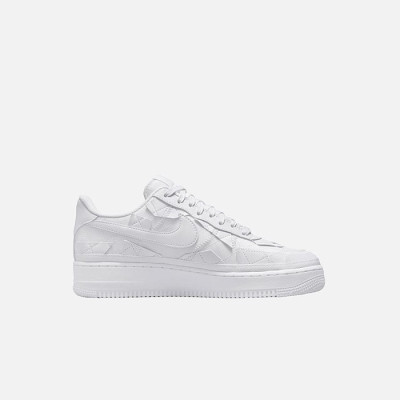 나이키 남/녀 에어 포스 1 X 빌리 아일리시 트리플 화이트 로우 스니커즈 【매장-30만원대】 - Nike Unisex White Sneakers - ni185x