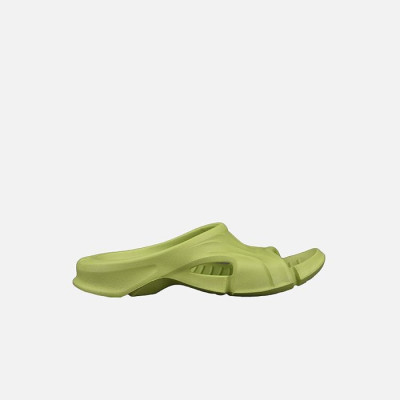 발렌시아가 남성 그린 몰드 슬라이드 샌들 【매장-80만원대】 - Balenciaga Mens Green Mule - ba625x