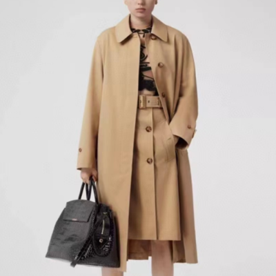 버버리 여성 카멜 트렌치 코트 - Burberry Womens Camel Coats - bu302x