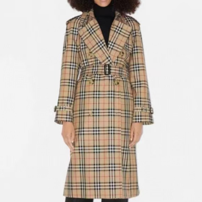 버버리 여성 카멜 트렌치 코트 - Burberry Womens Camel Coats - bu303x