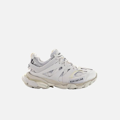 발렌시아가 남/녀 트랙 화이트 그레이 스니커즈 【매장-160만원대】 - Balenciaga Unisex White Sneakers - ba645x