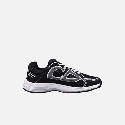 디올 남성 B30 블랙 로우 스니커즈 【매장-160만원대】 - Dior Mens Black Sneakers - di705x