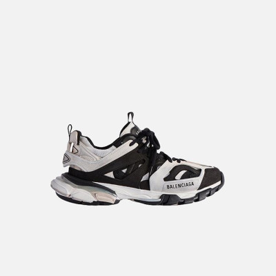 발렌시아가 남/녀 트랙 그레이/블랙 스니커즈 【매장-150만원대】 - Balenciaga Unisex Black Sneakers - ba677x