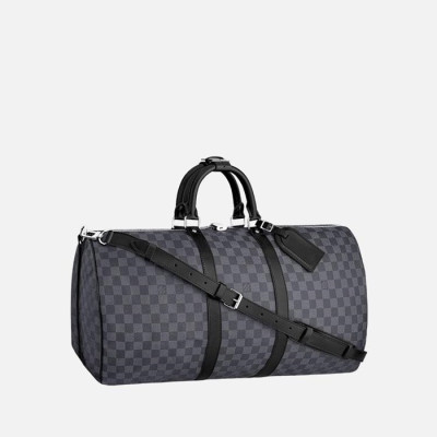 루이비통 남성 키폴 반둘리에 【매장-430만원대】 - Louis vuitton Mens Black Keepall - lv1875x