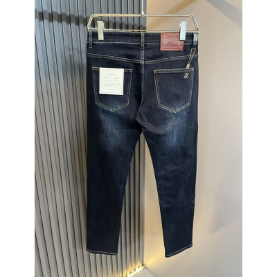 에르메네질도 제냐 남성 블루 팬츠 - Ermenegildo Zegna Mens Blue Pants - zeg110x