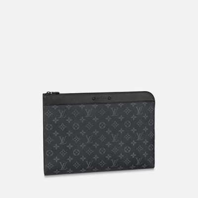 루이비통 남성 모노그램 포쉐트 주르 【매장-170만원대】 - Louis vuitton Mens Black Clutch - lv1888x