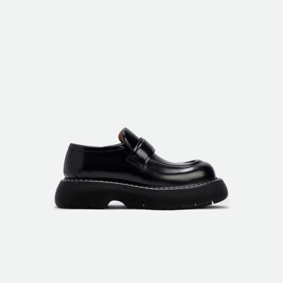 보테가베네타 여성 스웰 블랙 로퍼 【매장-140만원대】 - Bottega Veneta Womens Black Loafer - bv176x