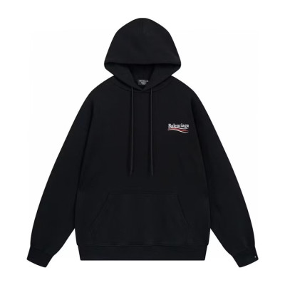 발렌시아가 남성 블랙 후드티 - Balenciaga Mens Black Hoodie - ba700x