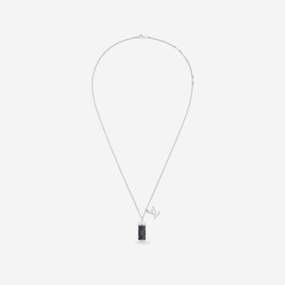 루이비통 남성 다미에 블랙 목걸이 M62490 【매장-100만원대】 - Louis vuitton Mens Necklace - acc208x