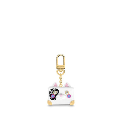 루이비통 남/녀 캣트렁크 열쇠고리 M00825 【매장-80만원대】 - Louis vuitton Unisex White Key Ring - acc237x