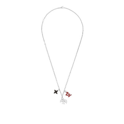 루이비통 남성 아이콘 목걸이 M00914 【매장-80만원대】 - Louis vuitton Mens White Gold Necklace - acc266x