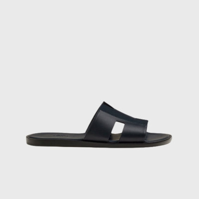 에르메스 남성 이즈미르 샌들 【매장-150만원대】 - Hermes Mens Black Slippers - he295x