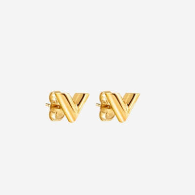 루이비통 여성 에센셜 V 스터드형 귀걸이 【매장-70만원대】 - Louis vuitton Womens Yellow Gold Earing - acc284x