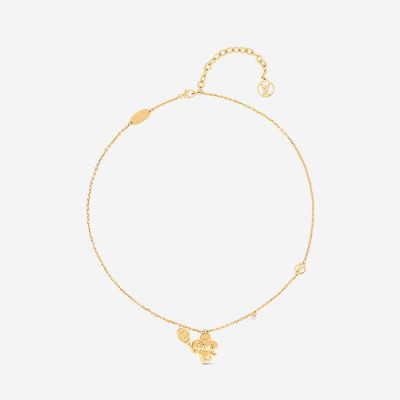 루이비통 여성 비비엔 온 더 코트 목걸이 M00755 【매장-100만원대】 - Louis vuitton Yellow Gold Necklace - acc292x