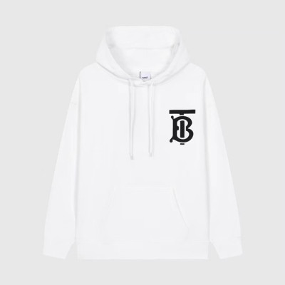 버버리 남성 화이트 후드티 - Burberry Mens White  Hoodie - bu316x