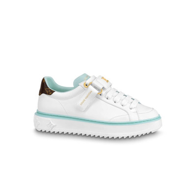 루이비통 남/녀 타임 아웃 스카이 스니커즈 【매장-190만원대】 - Louis vuitton Unisex White Sneakers - lv1921x