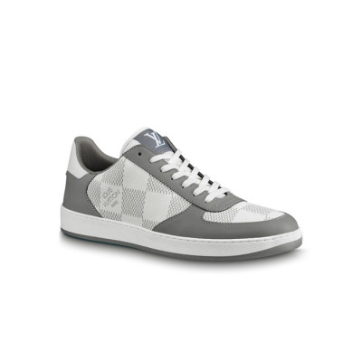 루이비통 남성 리볼리 체크 그레이 로우탑 스니커즈 【매장-150만원대】 - Louis vuitton Mens Gray Sneakers - lv1929x