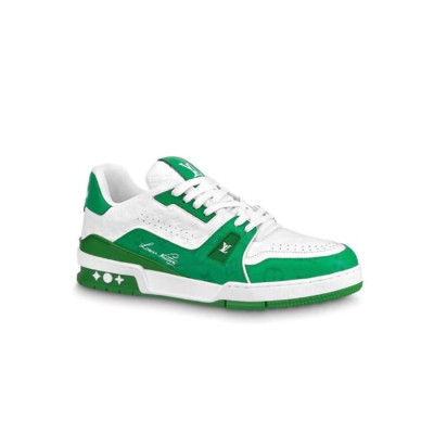 루이비통 LV 남성 트레이너 그린 스니커즈 【매장-200만원대】 - Louis vuitton Mens Green Sneakers - lv1941x