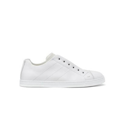 펜디 남성 로고 크로스 밴드 화이트 스니커즈 슬립온 【매장-100만원대】 - Fendi Mens White Sneakers - fe501x