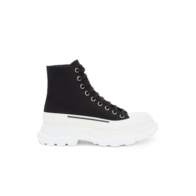 알렉산더 남/녀 맥퀸 트레드 슬릭 부츠【매장-100만원대】 - Alexander McQueen Unisex Black Boots - aq23x