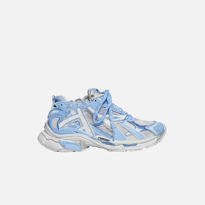 발렌시아가 남/녀 러너 7 화이트 라이트 블루 스니커즈 【매장-160만원대】 - Balenciaga Unisex Blue Sneakers - ba726x