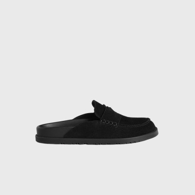 에르메스 여성 카프스킨 고 뮬 【매장-120만원대】 - Hermes Womens Black Mules - he359x