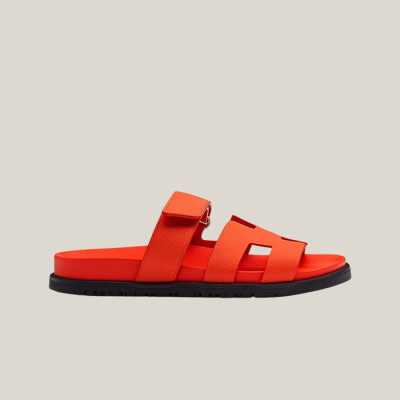 에르메스 여성 시프레 샌들 【매장-200만원대】 - Hermes Womens Orange Slippers - he390x