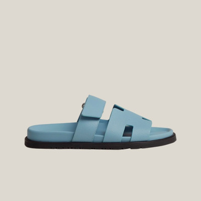 에르메스 여성 시프레 샌들 【매장-200만원대】 - Hermes Womens Blue Slippers - he391x