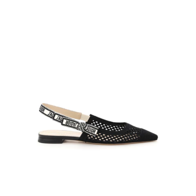 디올 여성 JADIOR 플랫 1cm KCB671EMR【매장-130만원대】 - Dior Womens Black Plats - di769x