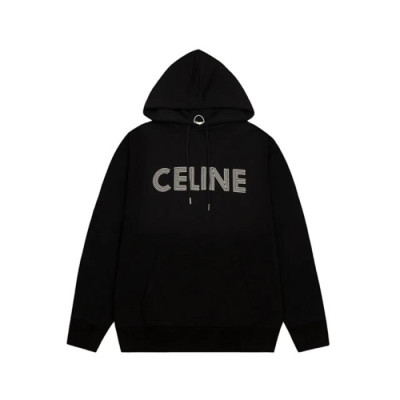 셀린느 남성 캐쥬얼 블랙 후드티 - Celine Mens Black Hoodie - ce235x