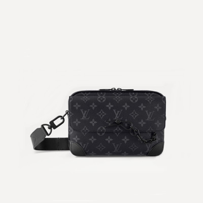 루이비통 남성 메신저 M46795 - Louis vuitton Mens Black Cross Bag - lv1973x