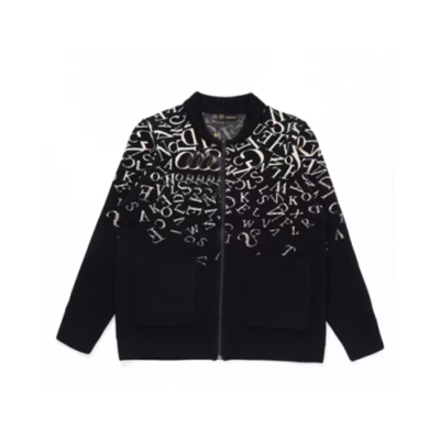 베르사체 남성 블랙 집업 가디건 - Versace Mens Black Cardigan - ve121x