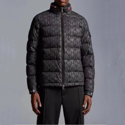 몽클레어 남성 블랙 다운 패딩 - Moncler Mens Black Down Padding - mo187x