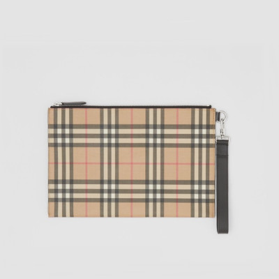 버버리 남성 베이지 클러치 - Burberry Mens Beige Clutch - bu323x