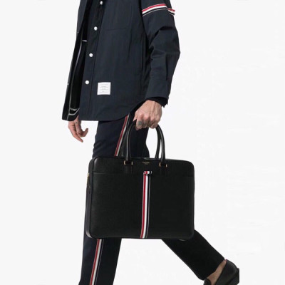 톰브라운 남성 모던 서류가방 - Thom Browne Mens Business Bag - th121x