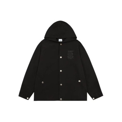 버버리 남성 모던 블랙 자켓 - Burberry Mens Black Jackets - bu335x