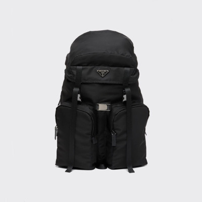 프라다 남성 리나일론 백팩 - Prada Mens Black Back Pack - pr775x