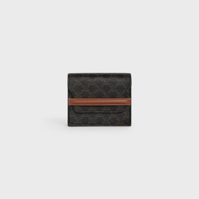 셀린느 여성 브라운 반지갑 - Celine Womens Brown Wallets - ce247x