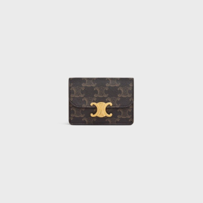 셀린느 여성 브라운 카드 지갑 - Celine Womens Brown Card Wallets - ce257x