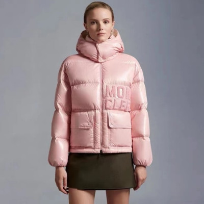 몽클레어 여성 핑크 덕다운 패딩 - Moncler Womens Pink Down Padding - m206x