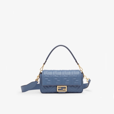 펜디 여성 블루 크로스백 - Fendi Womens Blue Cross Bag - fe544x